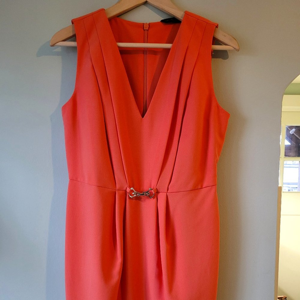 Coral Pink Miss Selfridge Party Dress